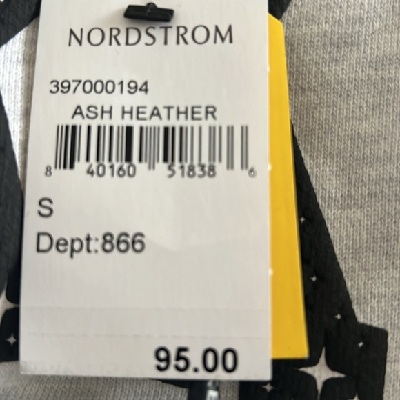 Market unisex hoodie heather grey size small men /woman medium - Picture 9 of 9